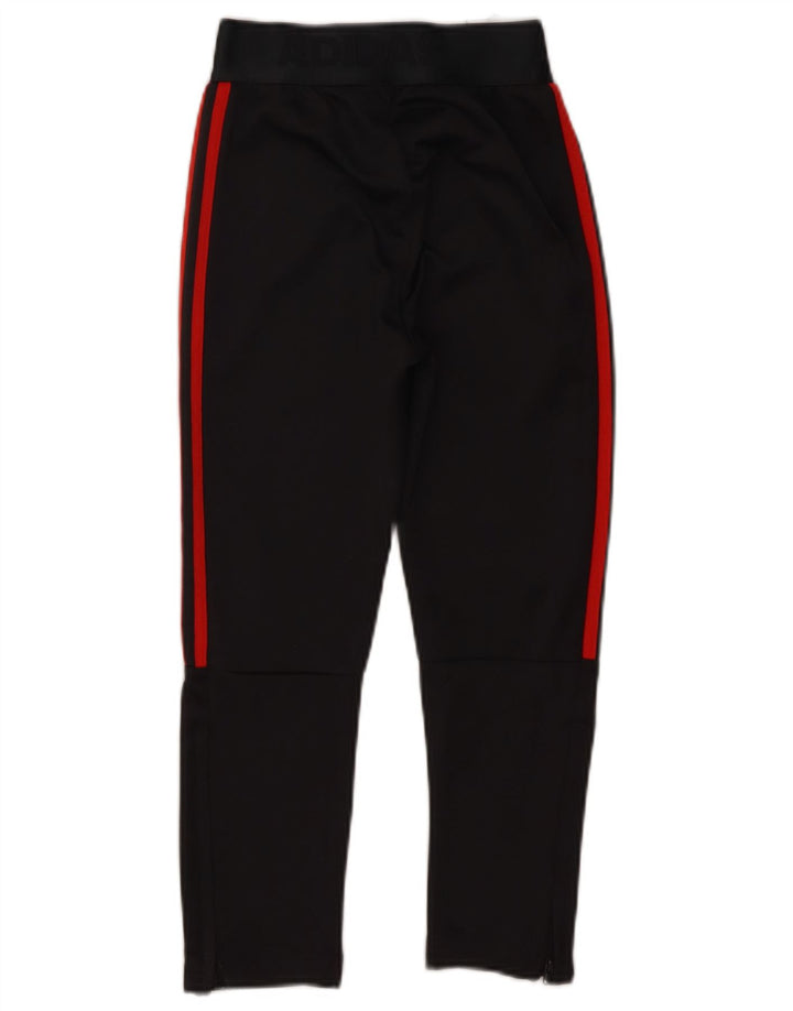 Adidas Pantalon de Survêtement Climalite Garçon 7-8 Ans Noir Polyester