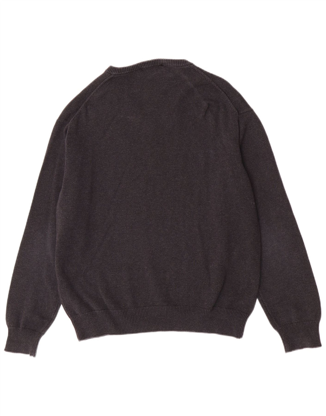 Gant Pull col V Homme Grand Gris Coton