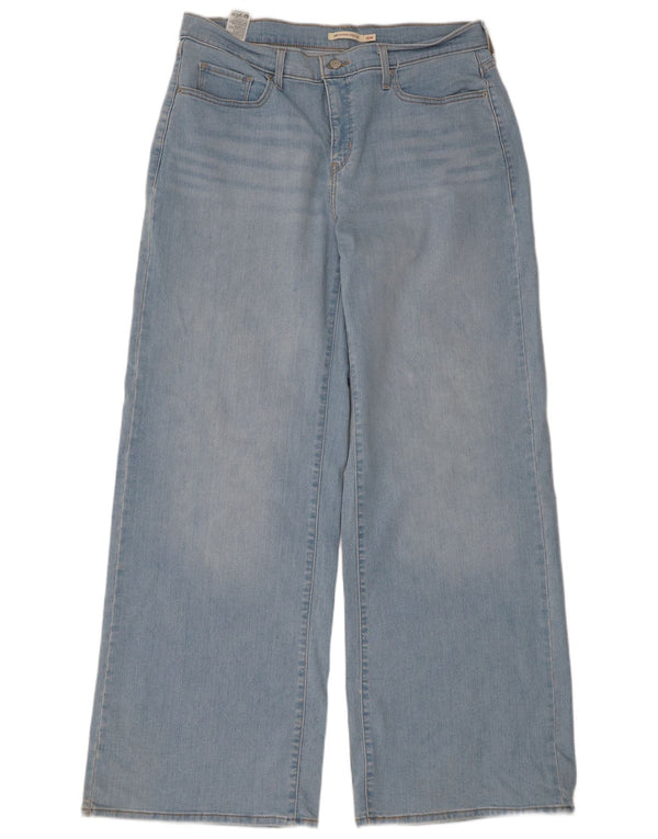 Levi's Jean 318 Shaping Wide Leg pour femme US 16 2XL W36 L34 Bleu Coton