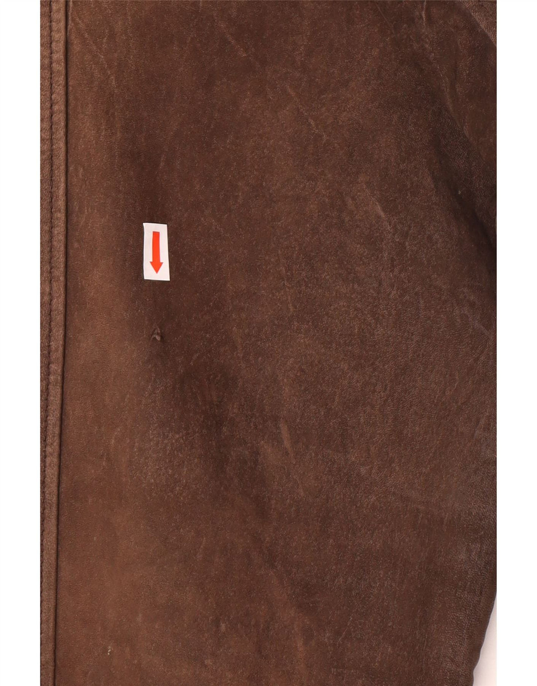 veste en cuir homme vintage UK 42 XL Cuir Marron