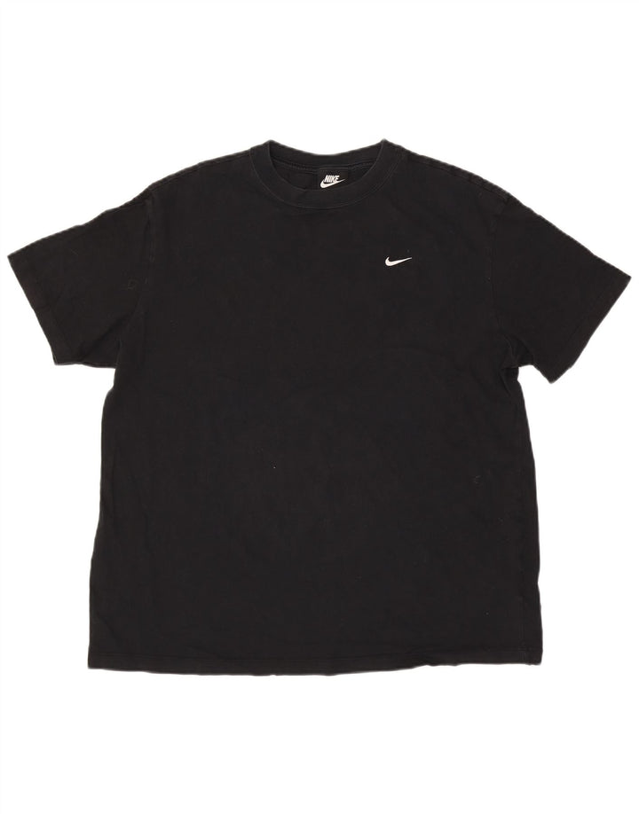 Nike T-Shirt Homme Grand Noir Coton