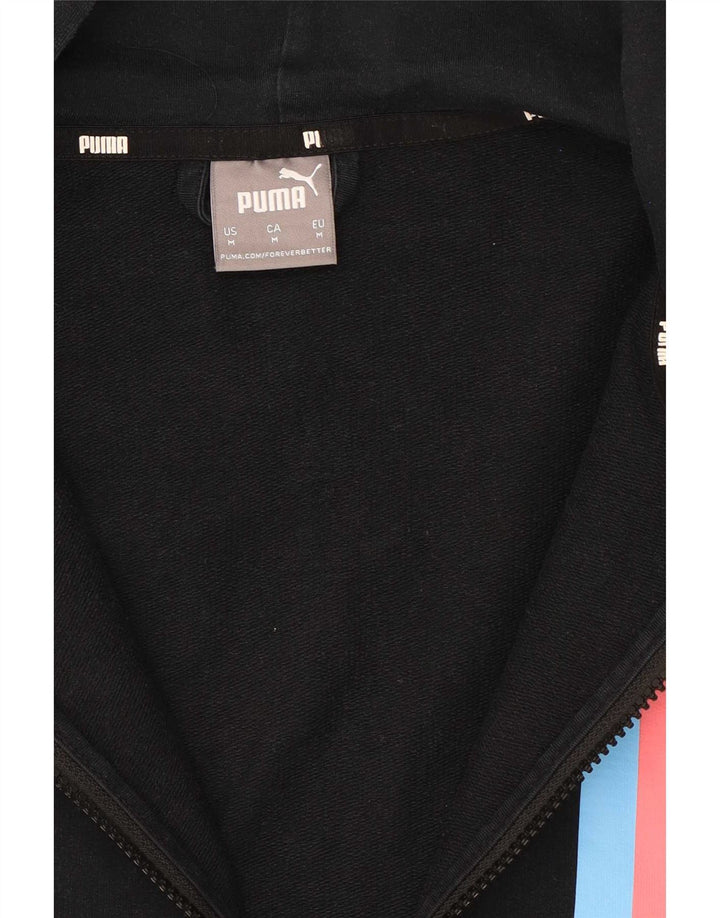 Puma Sweat à Capuche Graphic Zip Homme Noir Moyen
