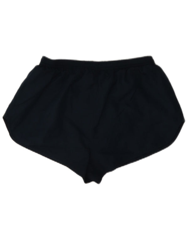 Nike Short de sport pour femme UK 12 Bleu marine moyen Polyester