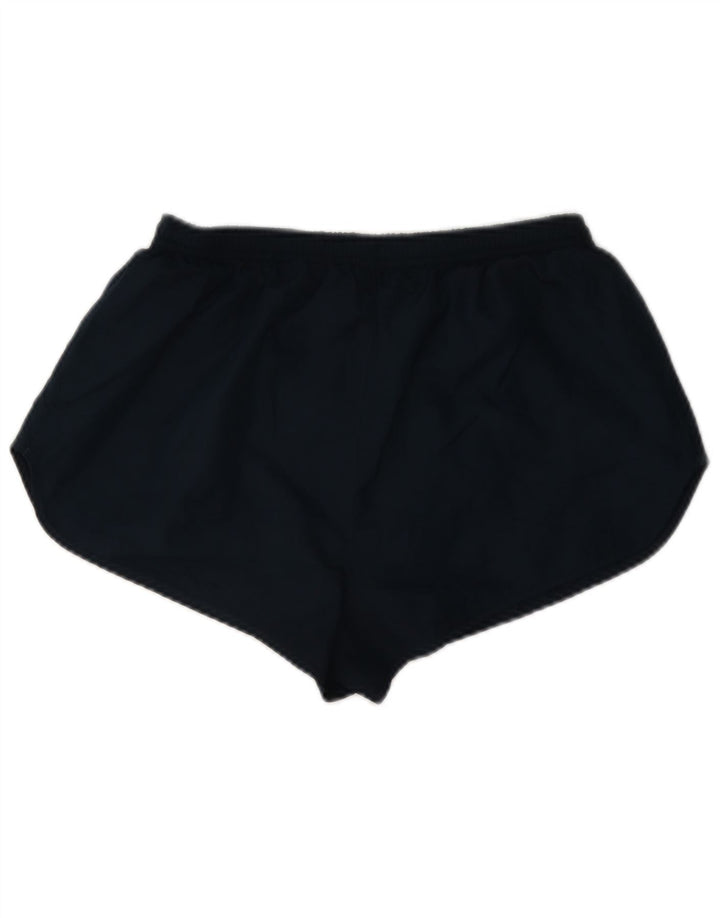 Nike Short de sport pour femme UK 12 Bleu marine moyen Polyester