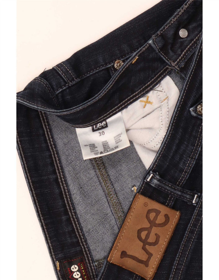 Lee Jean Bootcut Femme W30 L30 Bleu Marine Coton