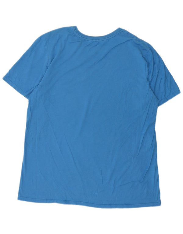Nike T-shirt graphique coupe athlétique pour homme, grand bleu