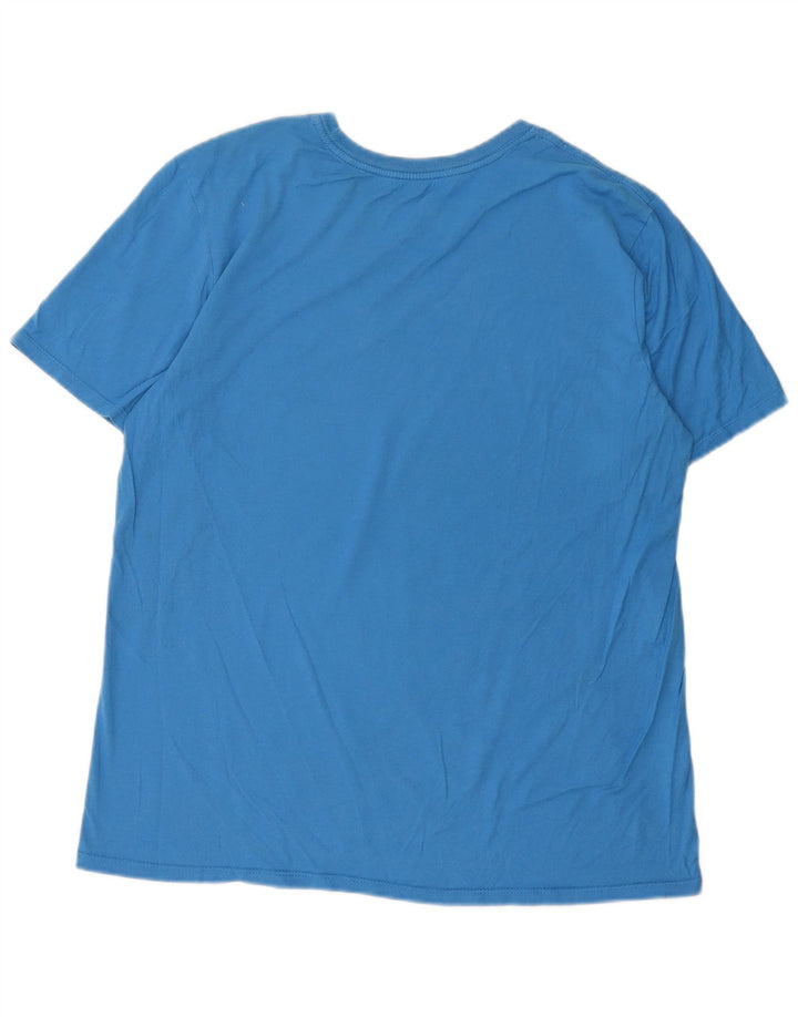 Nike T-shirt graphique coupe athlétique pour homme, grand bleu