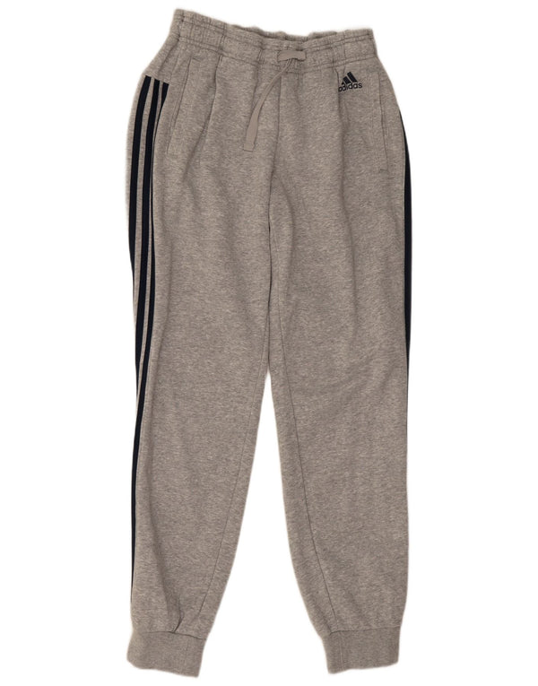 Adidas Pantalon de survêtement pour femme Joggers UK 12/14 Gris moyen moucheté