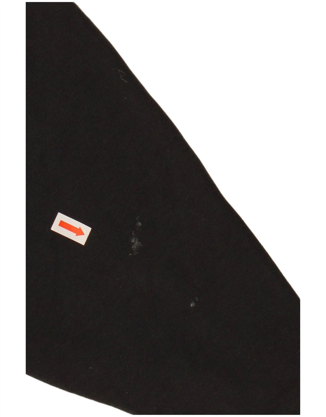 ADIDAS Pull à capuche surdimensionné graphique pour femme UK 12 en coton noir moyen