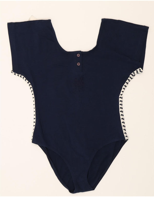 Arena Body graphique pour femme UK 16 Large Bleu marine Colourblock Sports