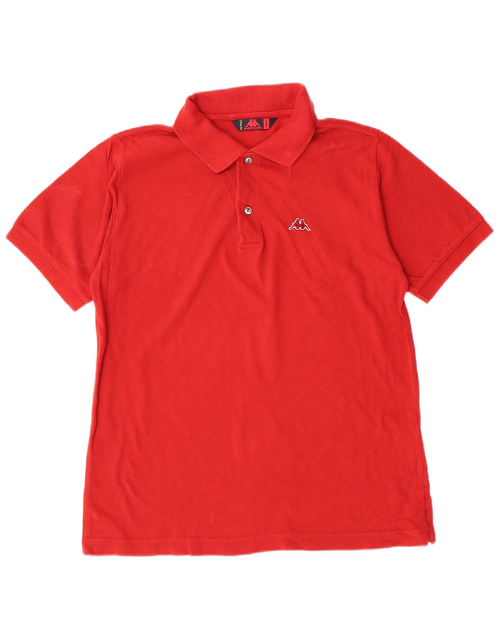 Kappa Polo Homme Petit Rouge Coton