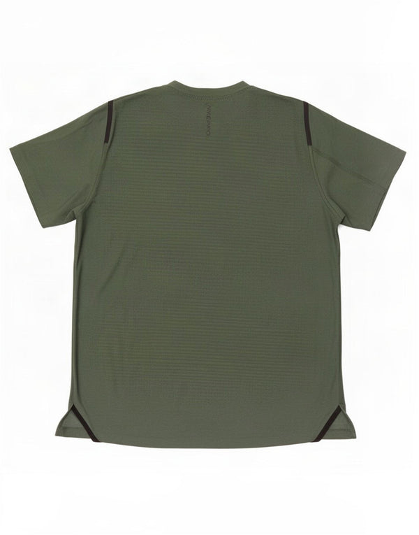 Nike Hommes Dri Fit Standard T-Shirt Haut Large Vert