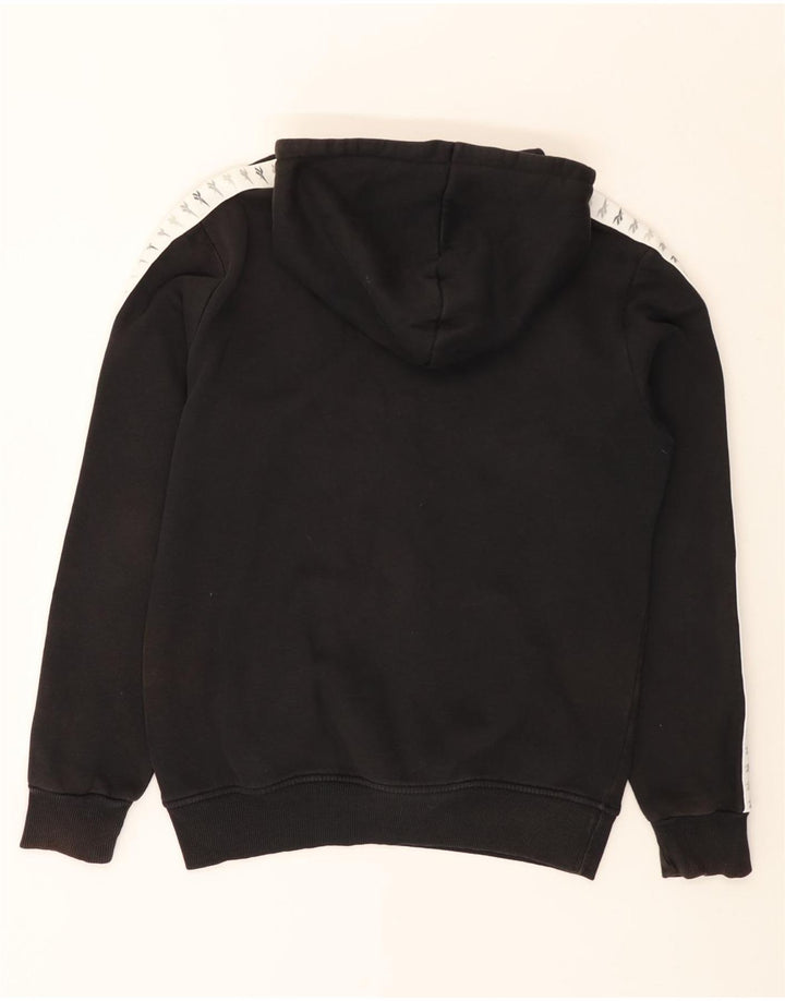 REEBOK Pull à capuche classique pour homme en coton color block Noir Taille S