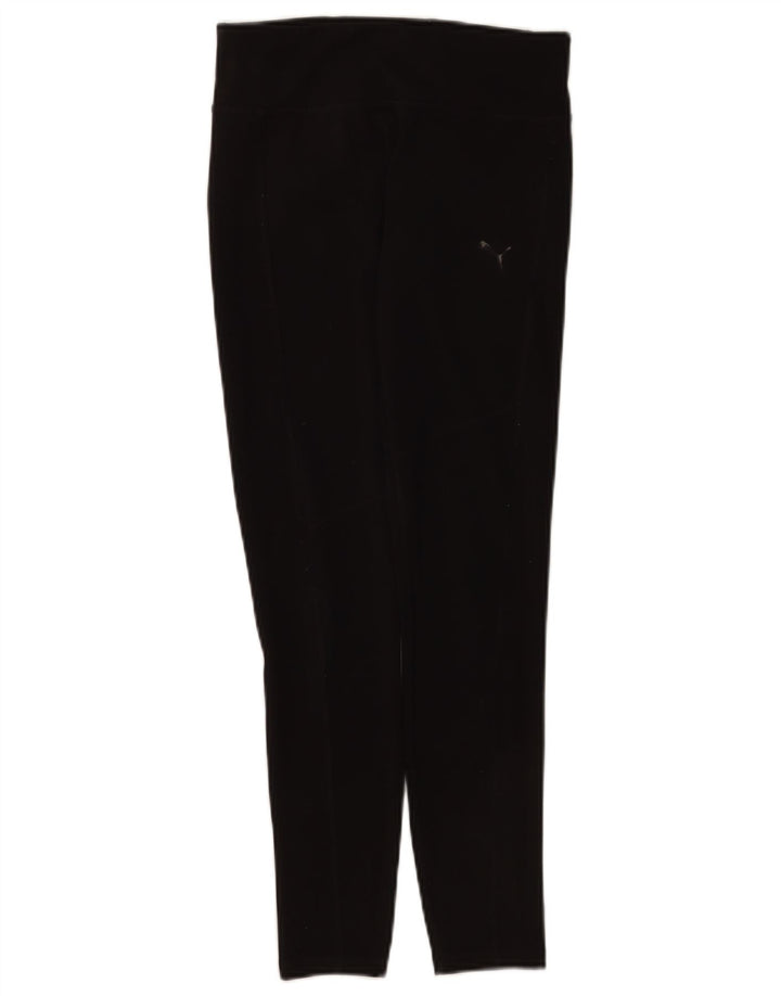 Puma Leggings Femme UK 8 Petit Noir Polyester