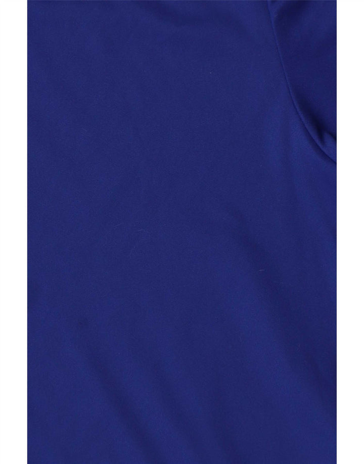 Adidas Climalite T-Shirt Top 2XL Bleu Colorblock Polyester