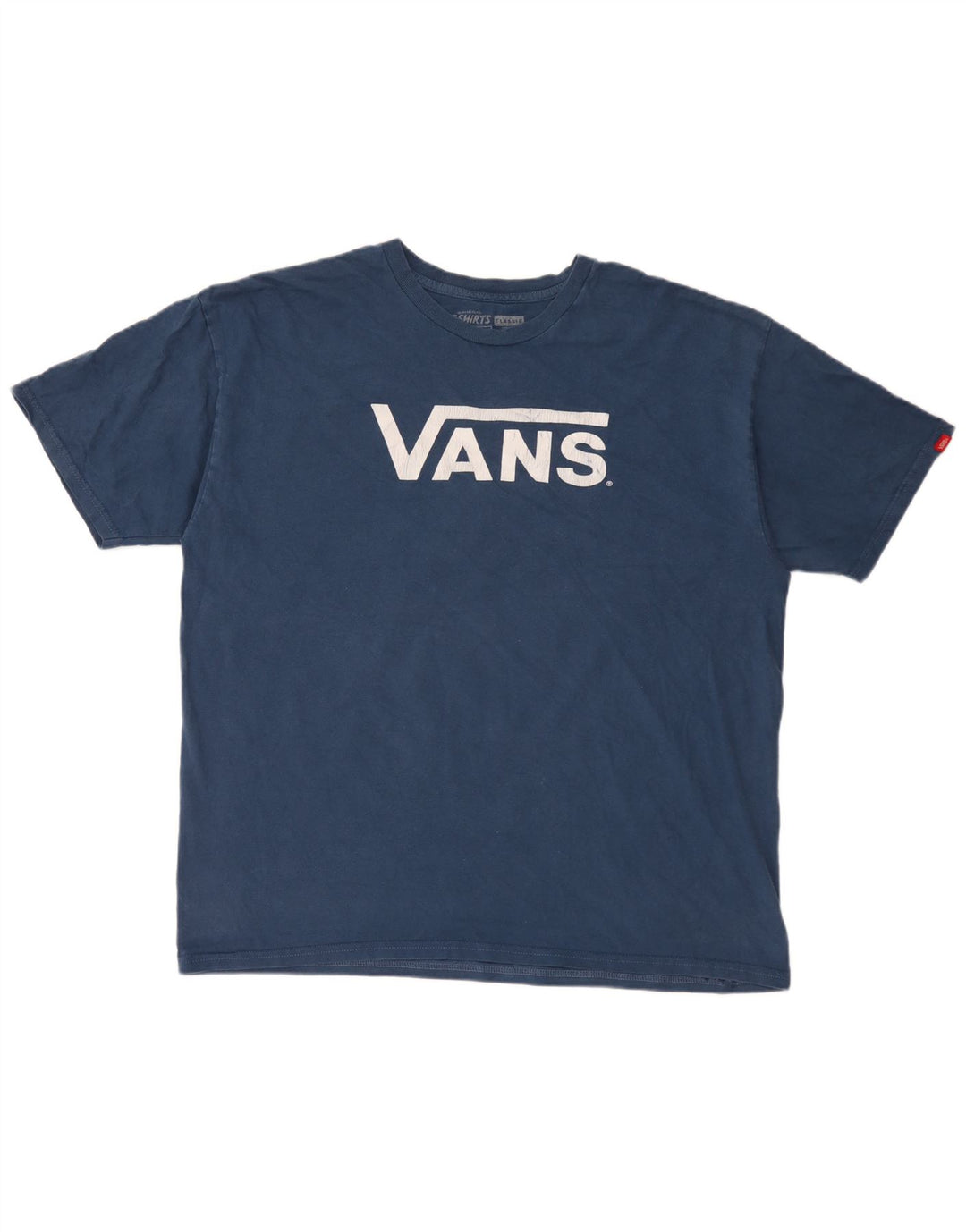 Vans T-shirt graphique pour hommes XL Bleu Coton