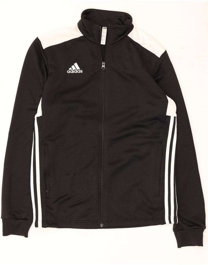 Adidas Veste de survêtement pour homme Noir moyen Polyester colour block