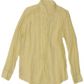 Massimo Dutti Chemise Homme Grand Lin Jaune