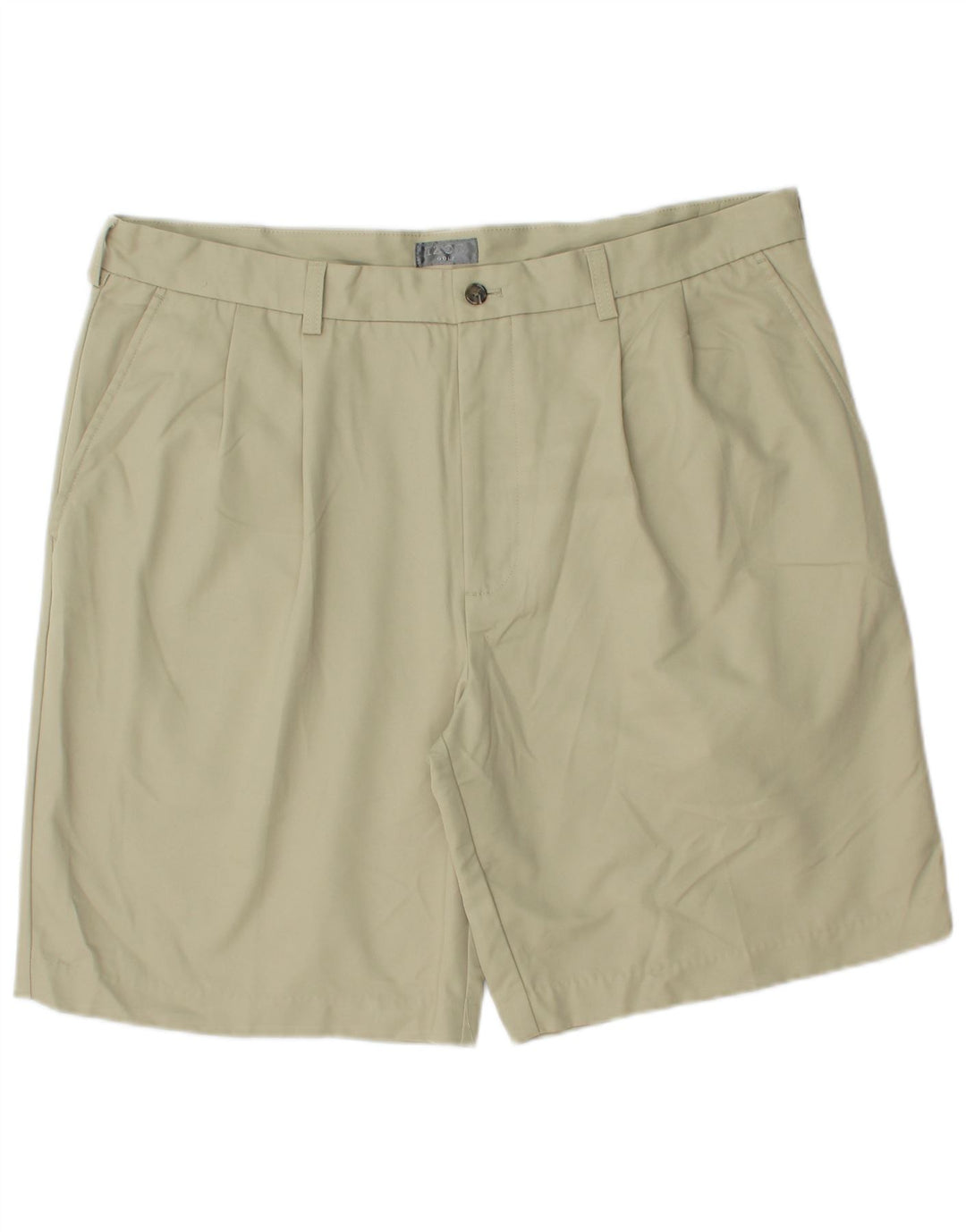 IZOD Short Chino Homme W38 XL Beige Polyester