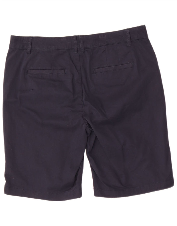 Fat Face Bermuda Femme UK 12 Medium W34 Bleu Marine Coton