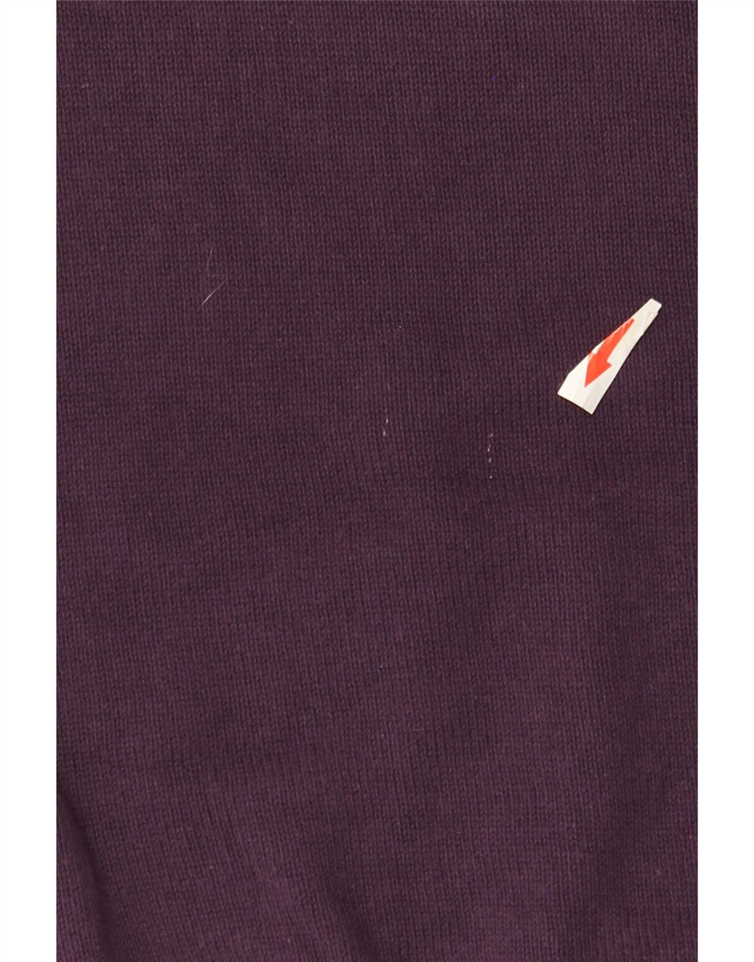 Marks & Spencer Pull coupe classique à col en V pour homme en coton violet moyen