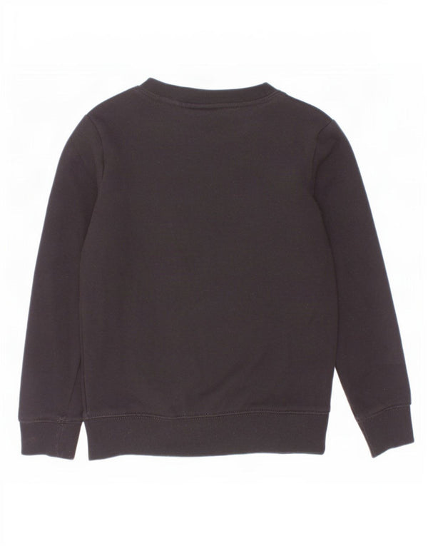 Nike Sweat-shirt graphique pour garçon 5-6 ans en coton noir moyen