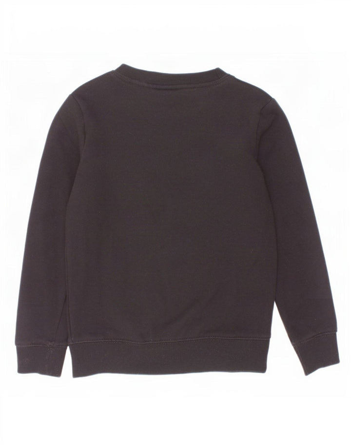 Nike Sweat-shirt graphique pour garçon 5-6 ans en coton noir moyen