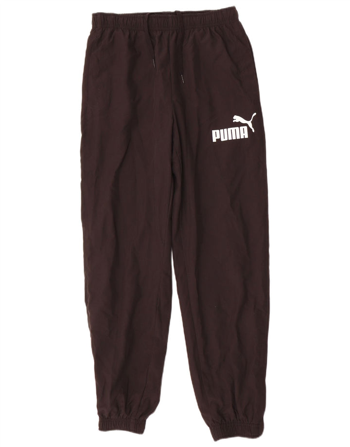 PUMA Pantalon de Survêtement Graphique Garçon 13-14 ans Noir Polyester