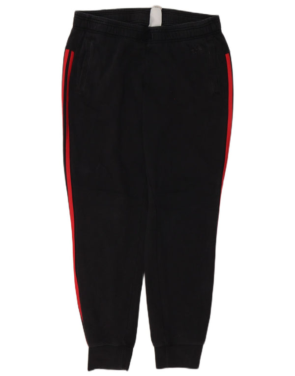 Adidas Pantalon de survêtement pour femme Joggers UK 16/18 Large Noir Coton