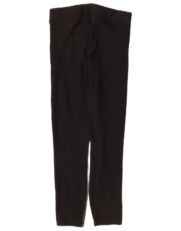 Under Armour Leggings Femme UK 10 Small Noir Géométrique Polyester