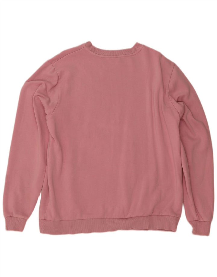 New Balance Sweat-Shirt Graphique Homme Rose Moyen