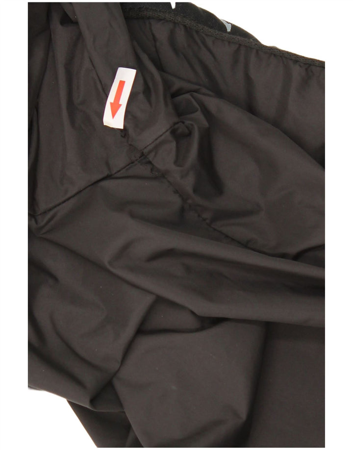 Kappa Veste de pluie à capuche pour homme UK 38 Medium Black Nylon