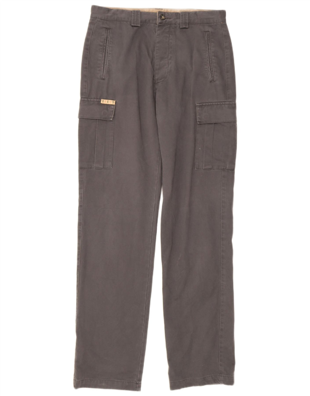 Pantalon Cargo Droit Homme Rifle W32 L34 Gris Coton