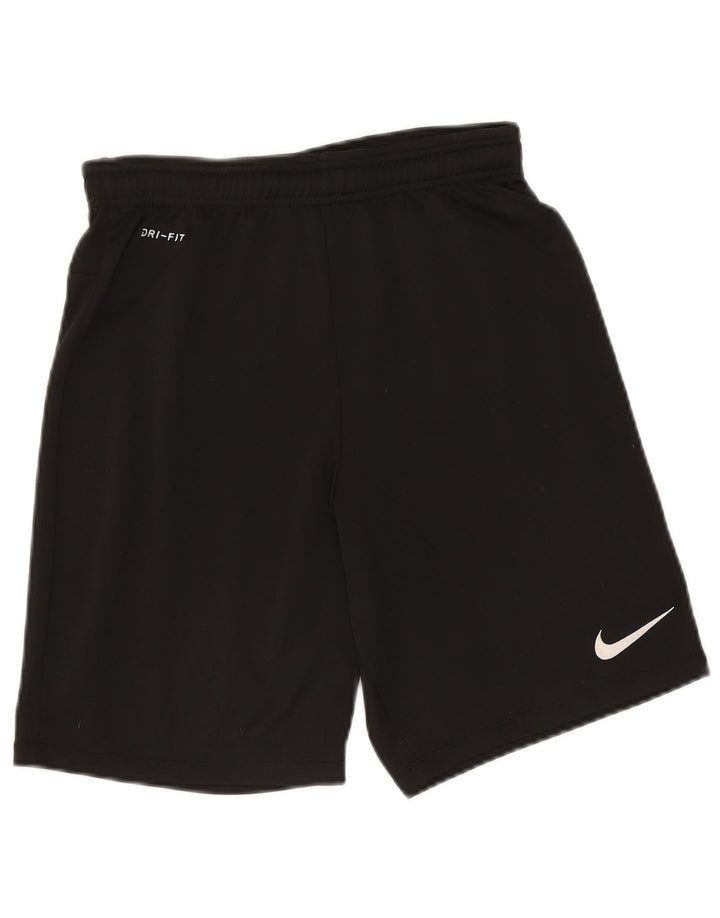 Nike Short de sport Dri Fit pour homme en polyester noir moyen