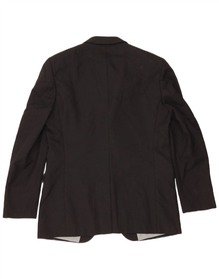 Marks & Spencer Veste blazer autographe à 2 boutons pour homme UK 42 XL Noir