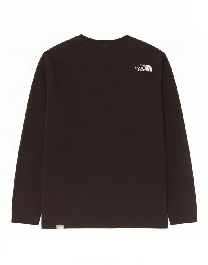 The North Face Haut à manches longues pour hommes Petit coton noir
