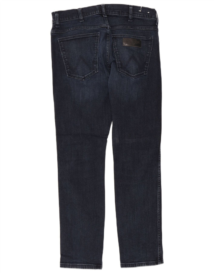 WRANGLER Jean Larston Slim Homme W32 L32 Bleu Coton