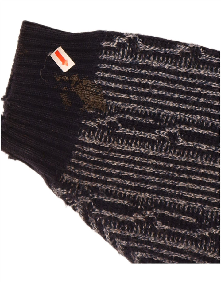 C & A Pull col bateau pour homme en polyacrylique bleu marine Fair Isle