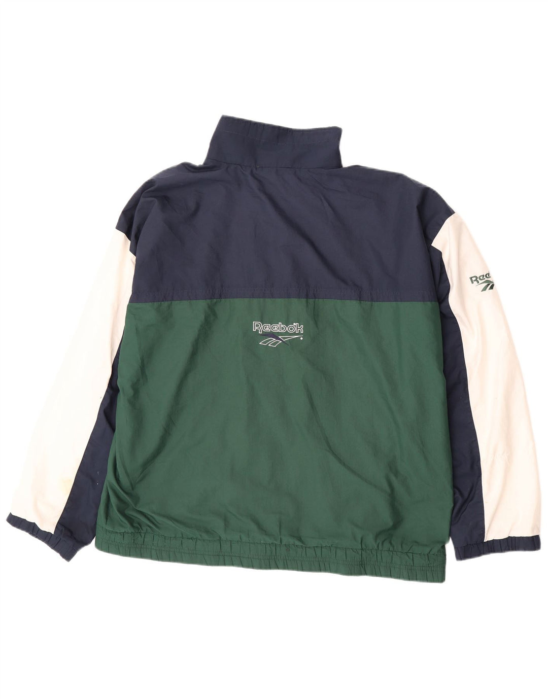 Reebok Veste de Survêtement Graphique Homme XL Vert Colorblock