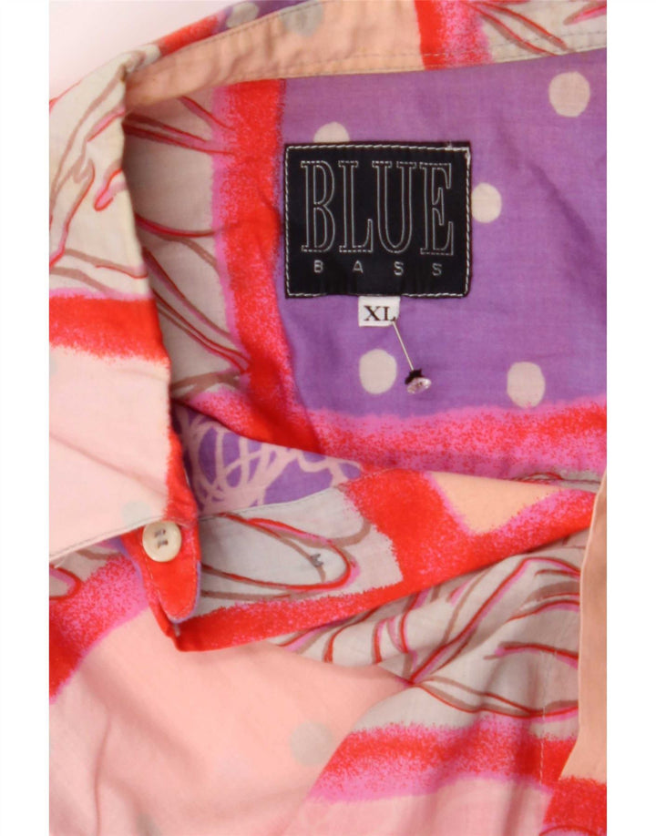 Chemise Homme Blue Bass XL Patchwork Multicolore