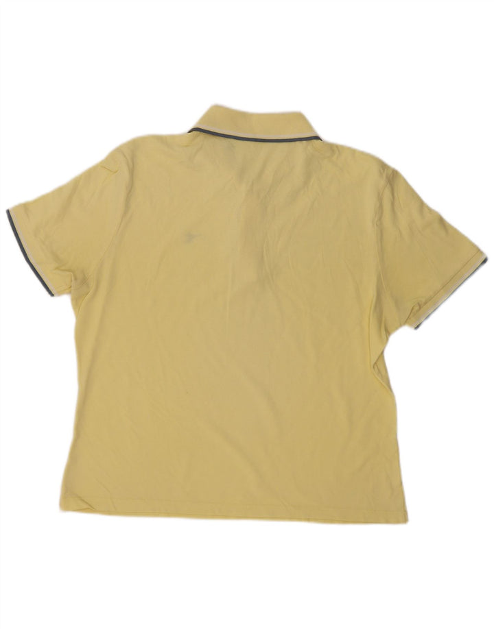 Diadora Polo Homme Grand Jaune