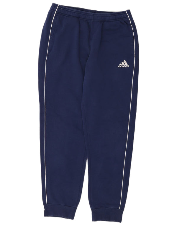 Adidas Pantalon de survêtement pour homme en coton bleu marine Taille L