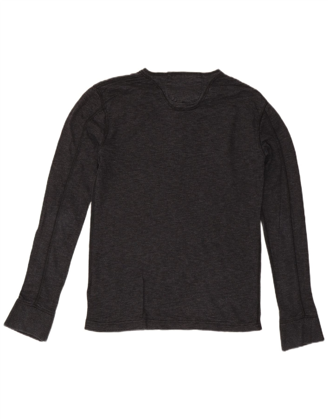 SUPERDRY Haut à Manches Longues Homme Gris Moyen Coton