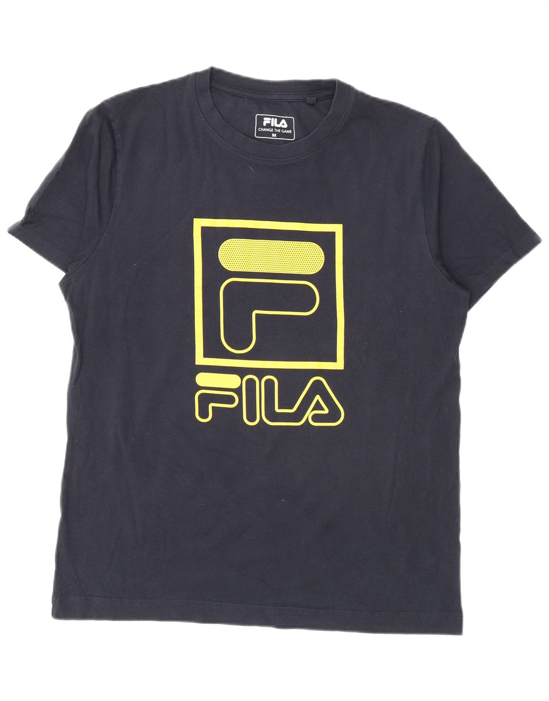 Fila T-Shirt Graphique Homme Bleu Marine Moyen