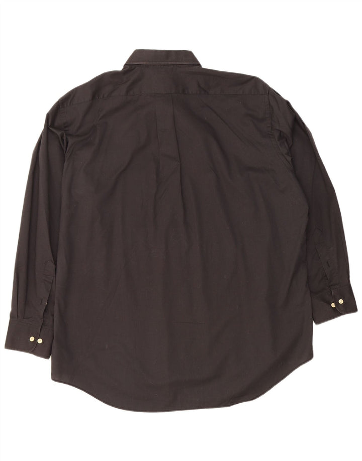 Chaps Chemise Homme Taille 17 1/2 XL Coton Noir