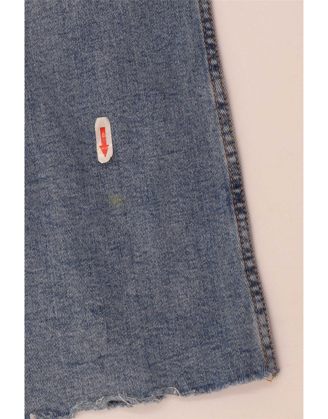 Zara Jean évasé taille haute pour femme EU 38 Small W28 L26 Bleu