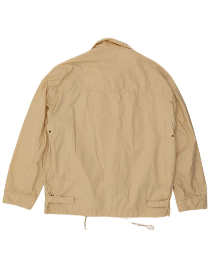 Veste Bomber Homme Vintage UK 42 XL Coton Beige