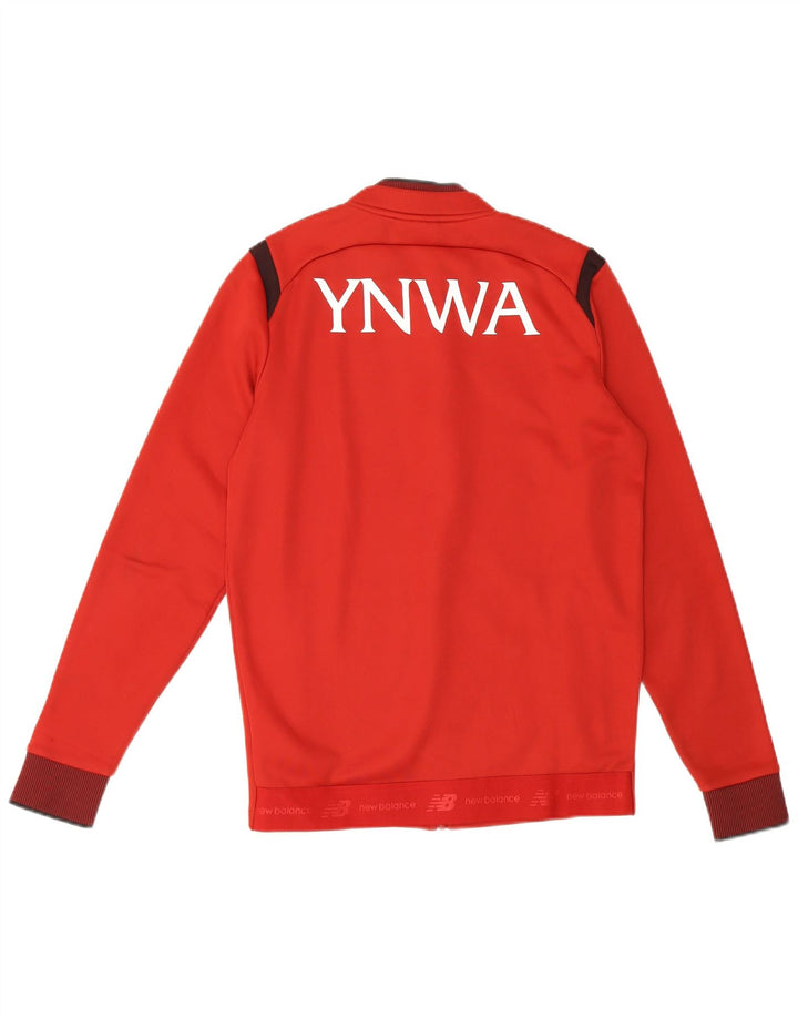 New Balance Veste de Survêtement Liverpool Graphic Homme Rouge Moyen