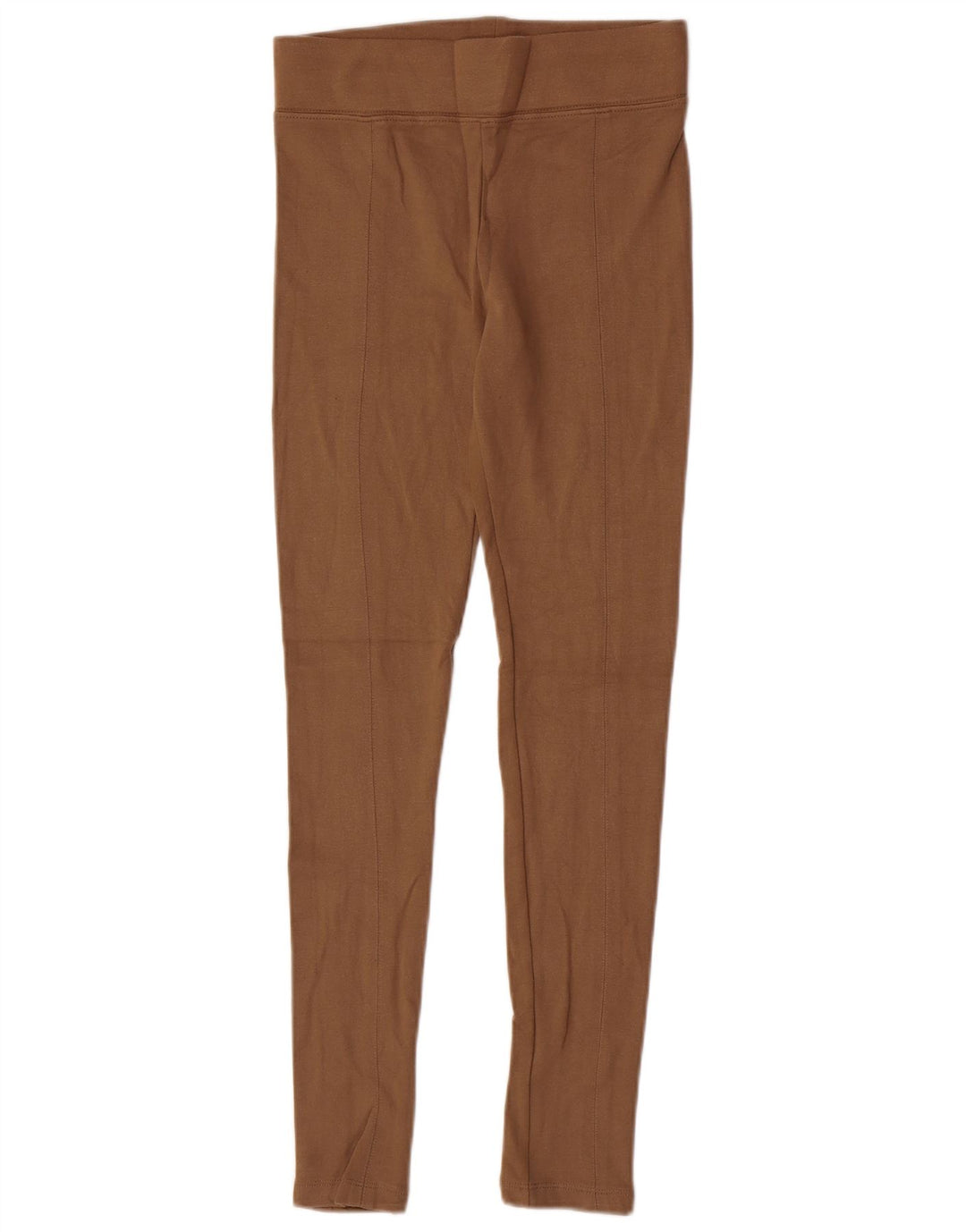 Topshop Leggings Femme UK 42 Viscose Marron Moyen