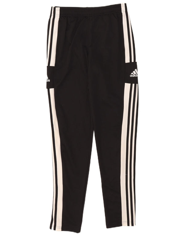 Adidas Boys Aeroready Tracksuit Trousers 15-16 Years Black Colourblock